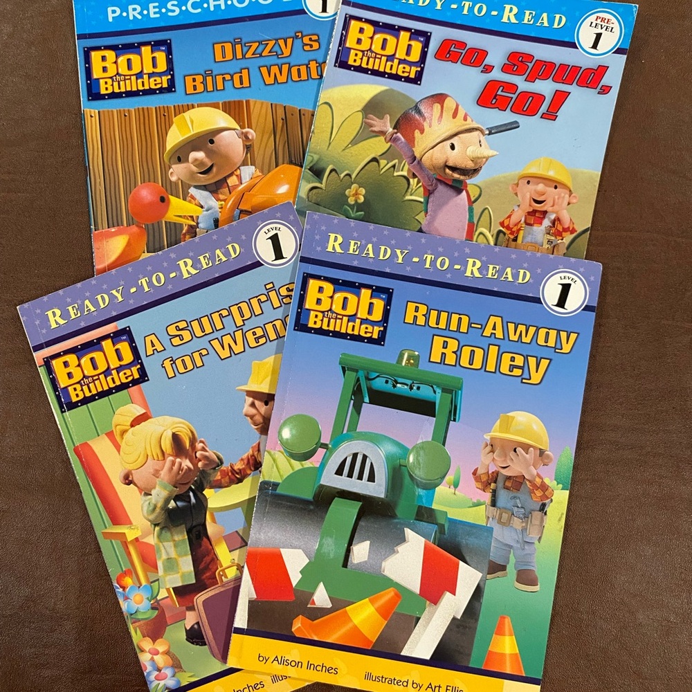 Bob The Builder Kids Book Set - Colorful Collection